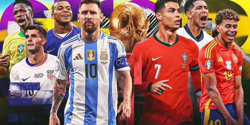 Top 5 đội tuyển mạnh nhất World Cup 2026